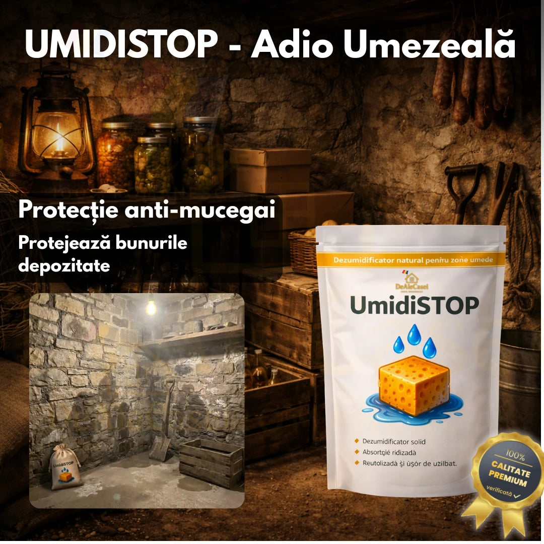 Soluție Dezumidifcatoare -Acționează INSTANT