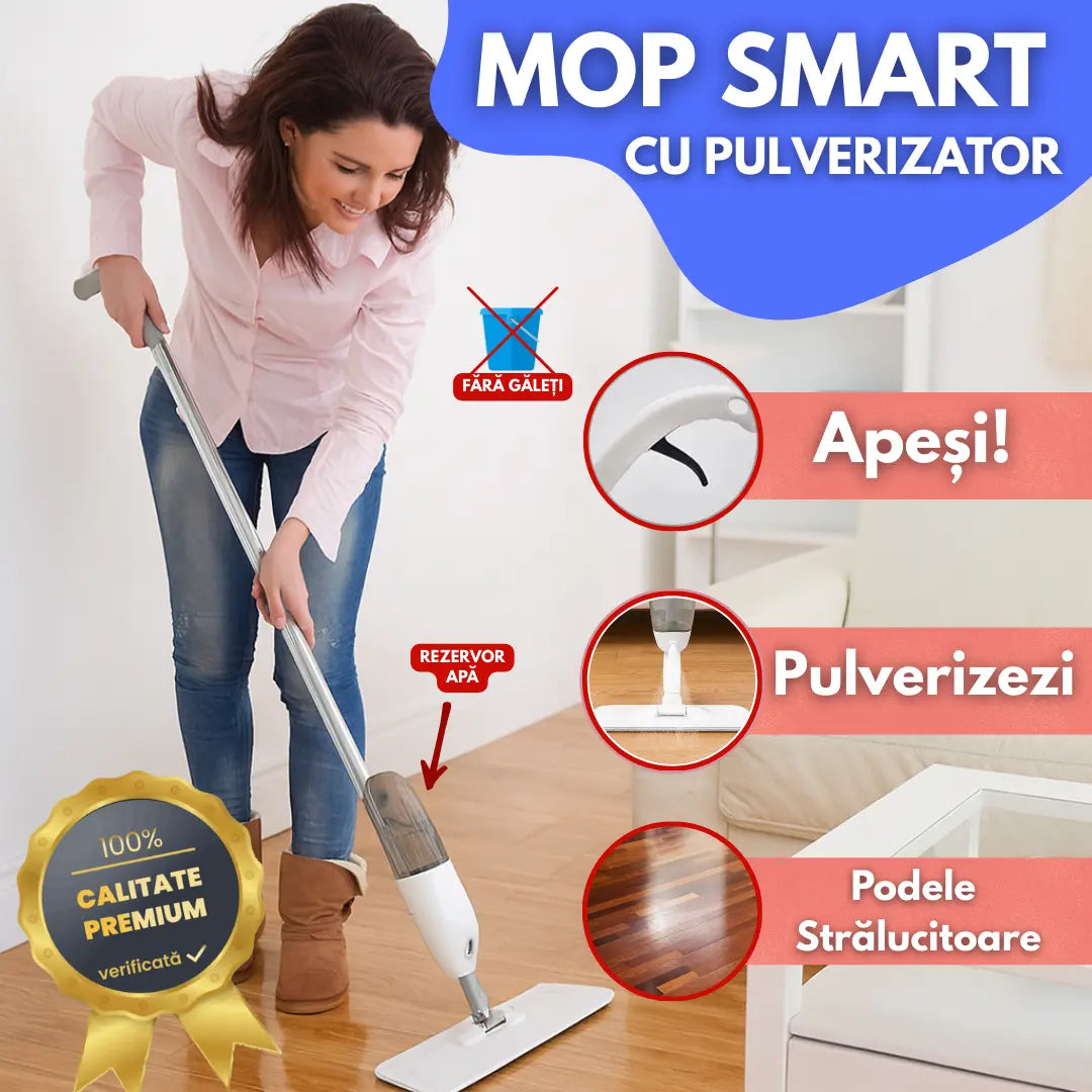 Mop SMART Cu Pulverizator