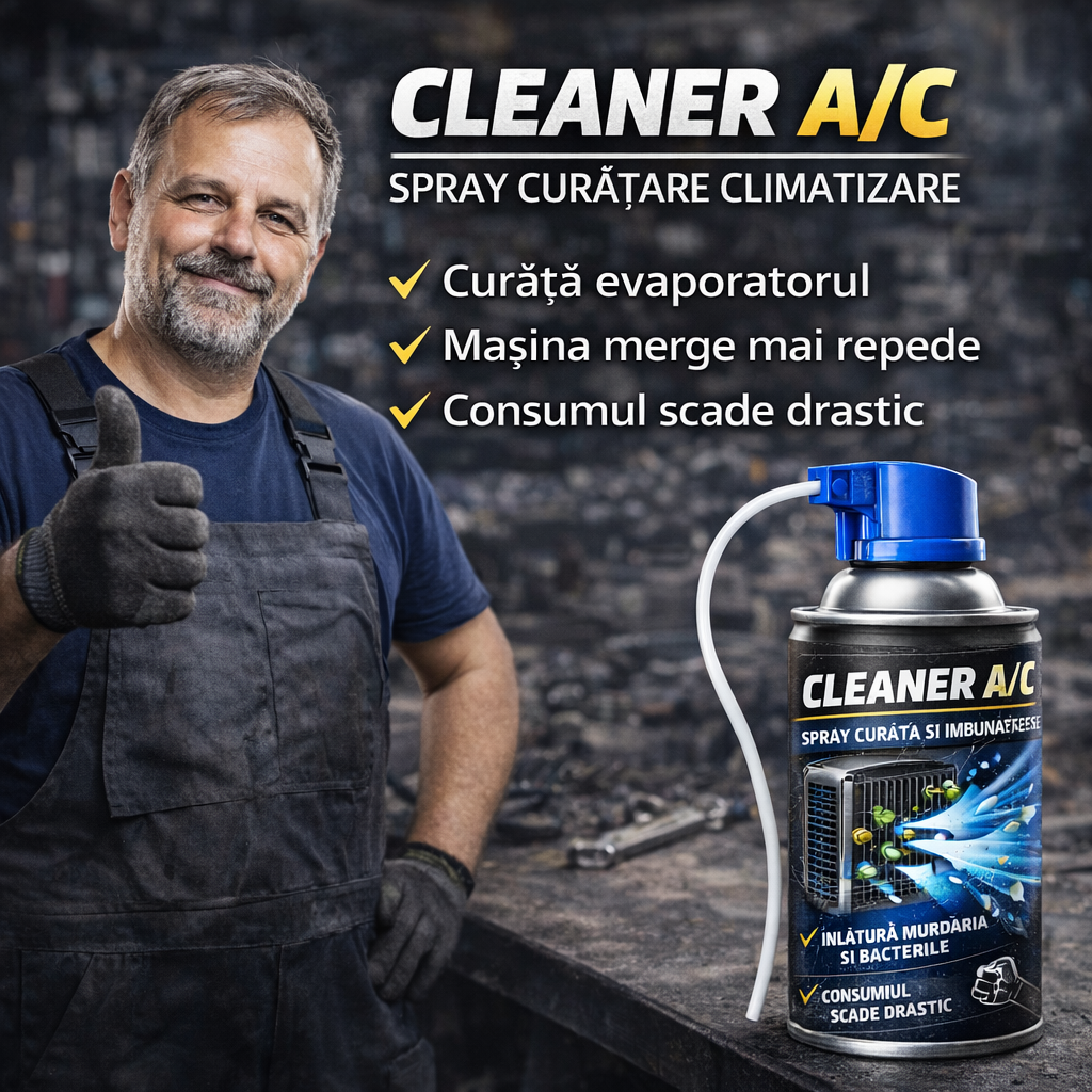 Spray AerFIX - Aer Condiționat de 8 ori MAI PUTERNIC!