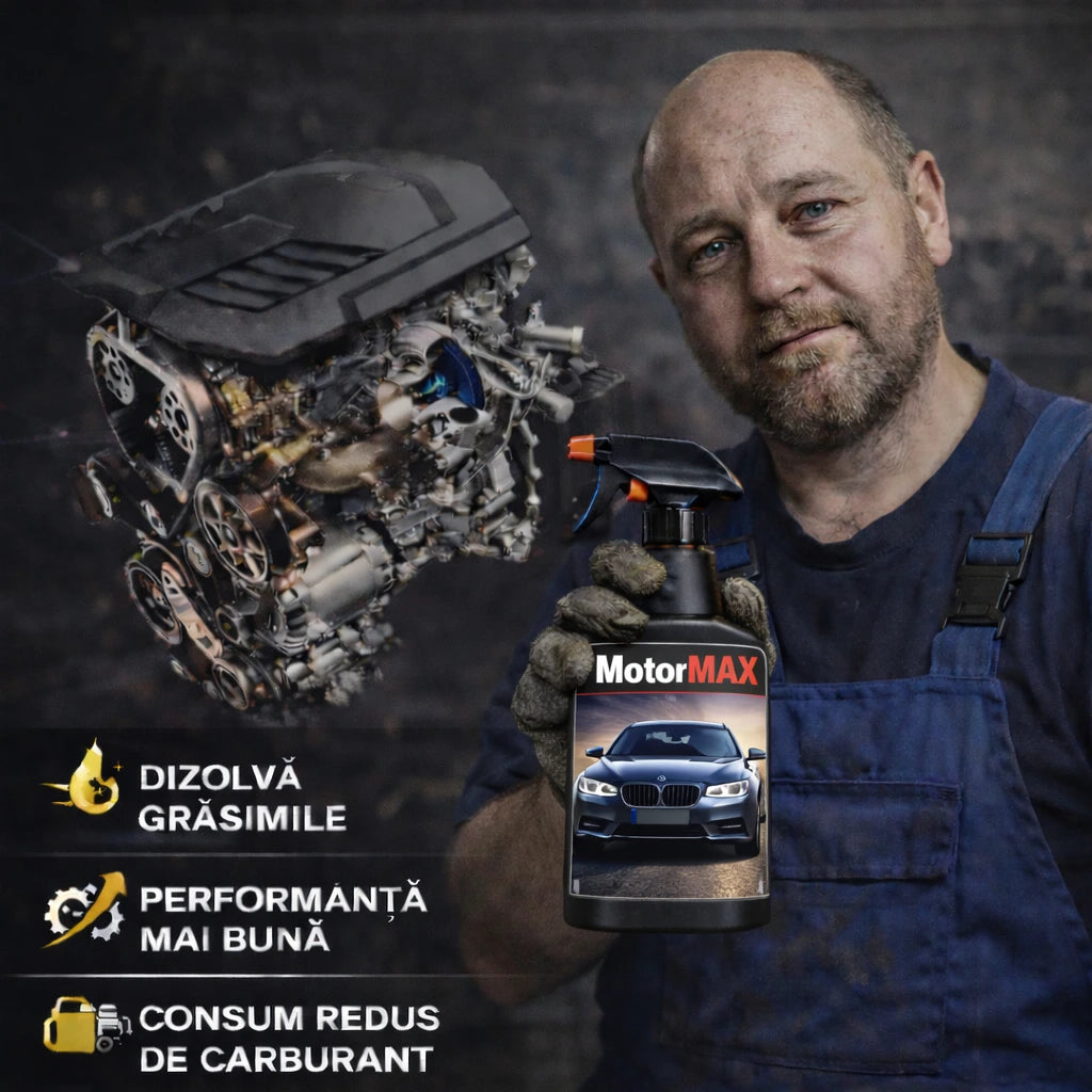 Soluție Motor - Scade Consumul de carburant!
