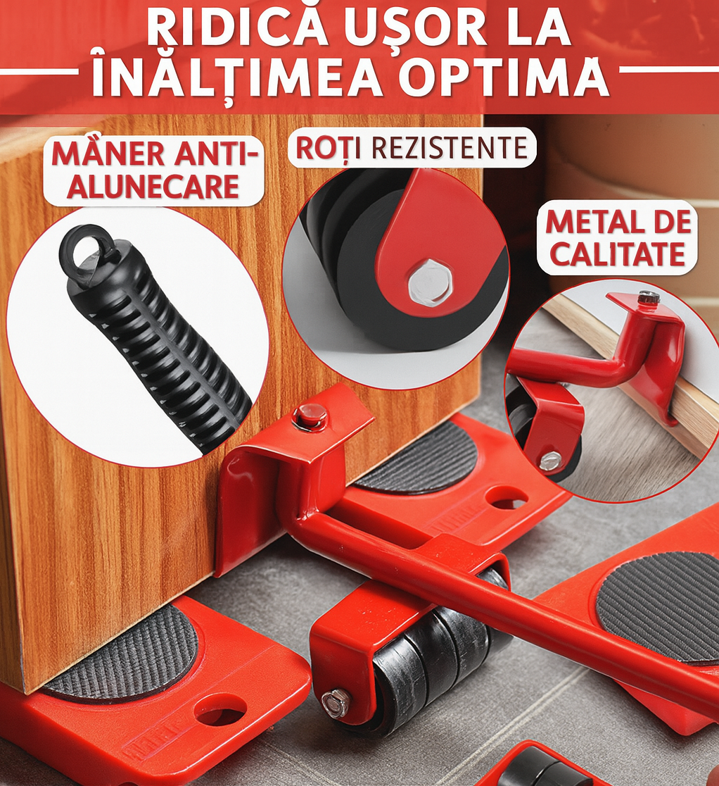 Kit Pentru Mutat Mobila- MoveOut™