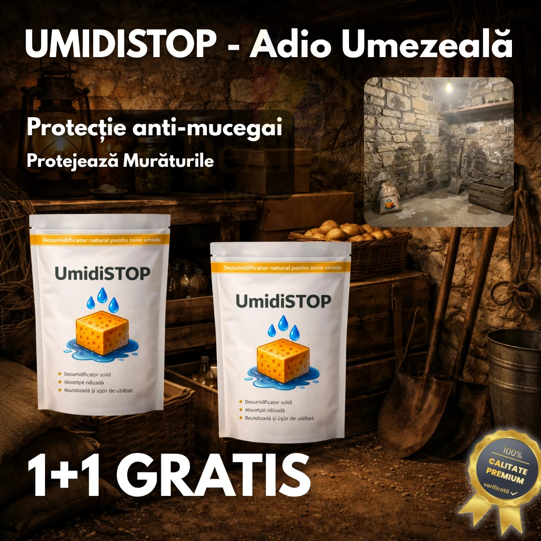 1+1 GRATIS Soluție Dezumidifcatori - Acționează INSTANT