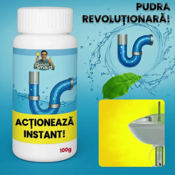 Set 3 X Pudră desfundare țevi DESFUNMAX™