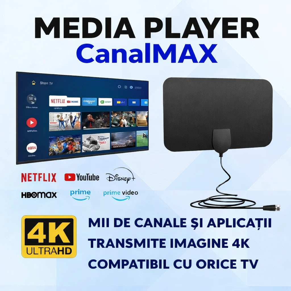 Antenă 4K - Canale, Aplicații , Filme