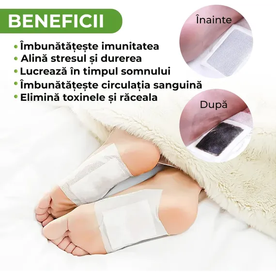 Plasturi Detoxifiere Picioare