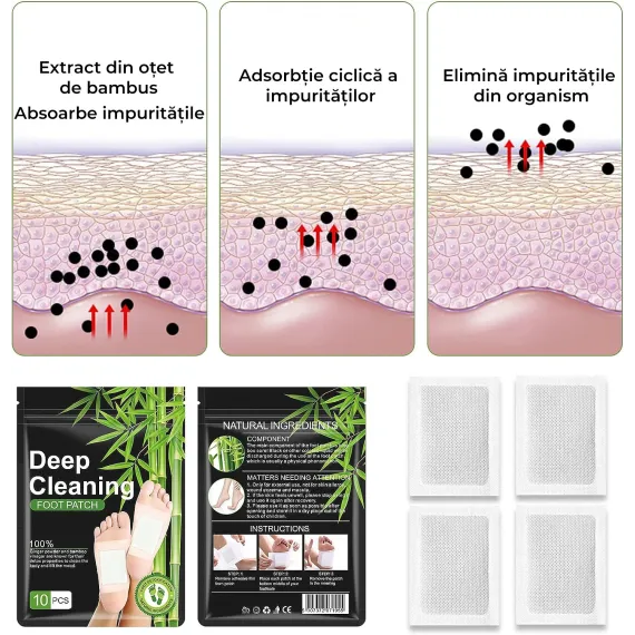 Plasturi Detoxifiere Picioare