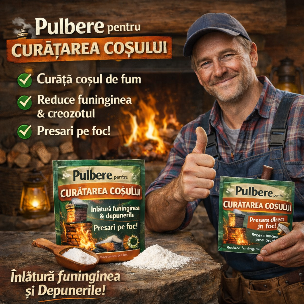 Pulbere pentru curățarea coșului