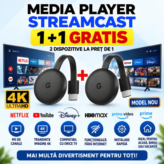 1+1 GRATIS Antenă 4K - Canale, Aplicații , Filme