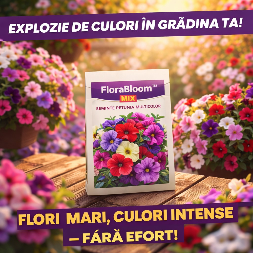 Seminte PETUNIA-VESELĂ, CREȘTERE RAPIDĂ!