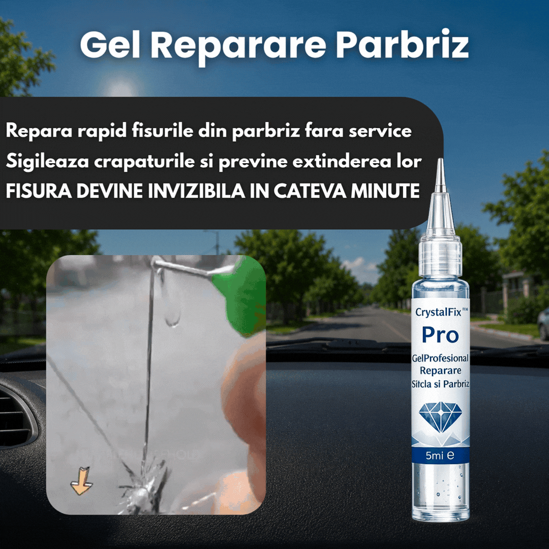 Gel Reparare INSTANT Parbriz
