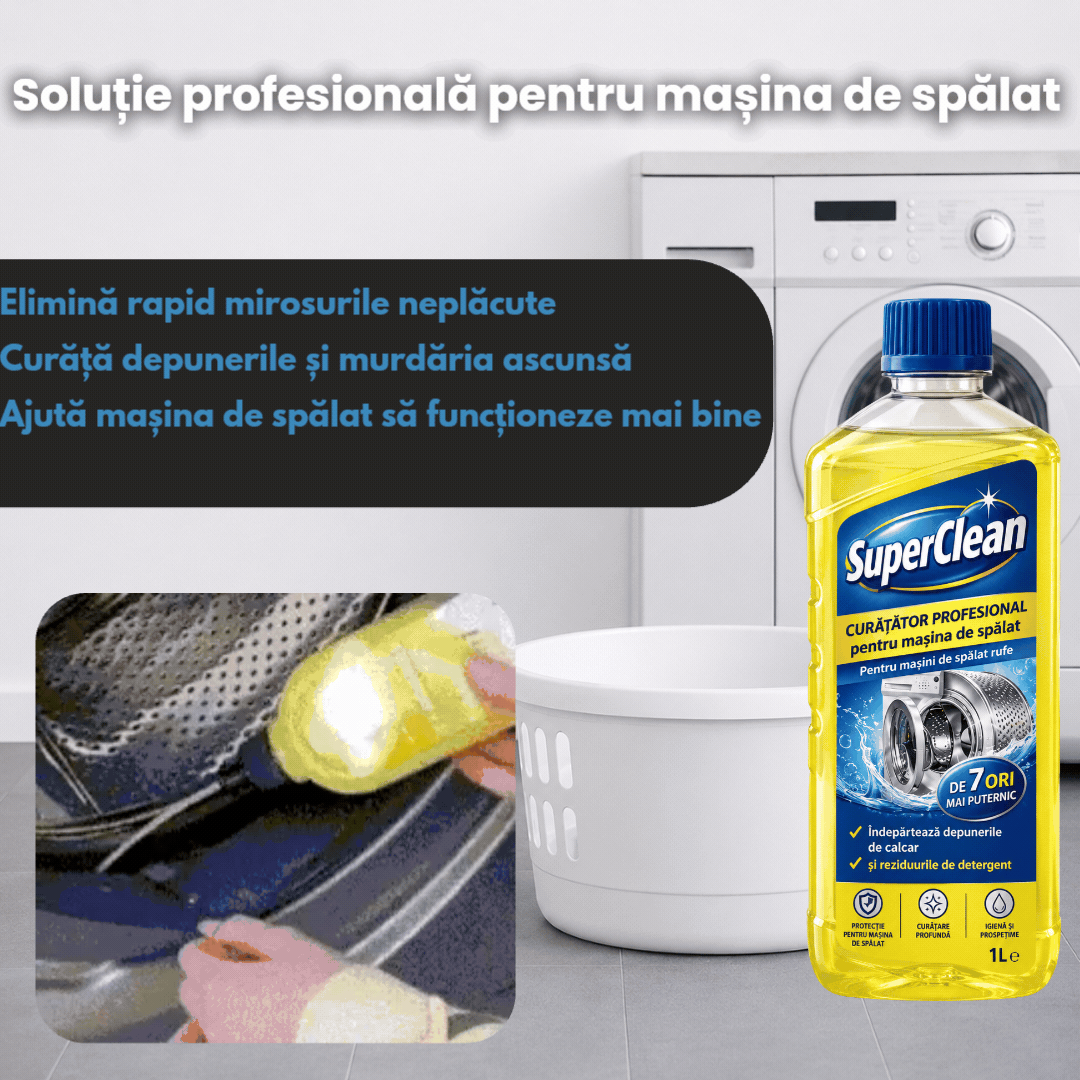 Soluție profesională pentru mașina de spălat