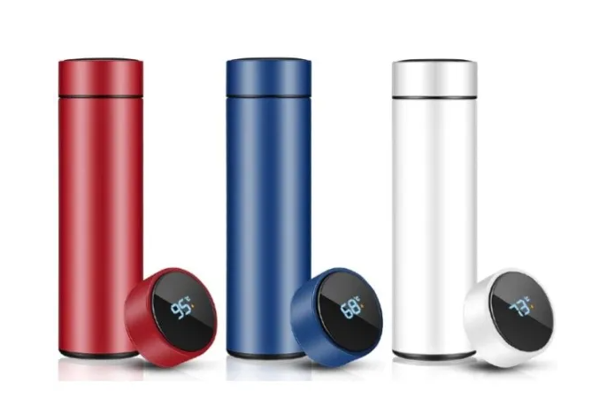 Termos smart  cu afisaj LED temperatura