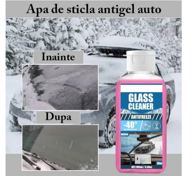 Solutie anti inghet Tratament Pentru Geamuri Auto