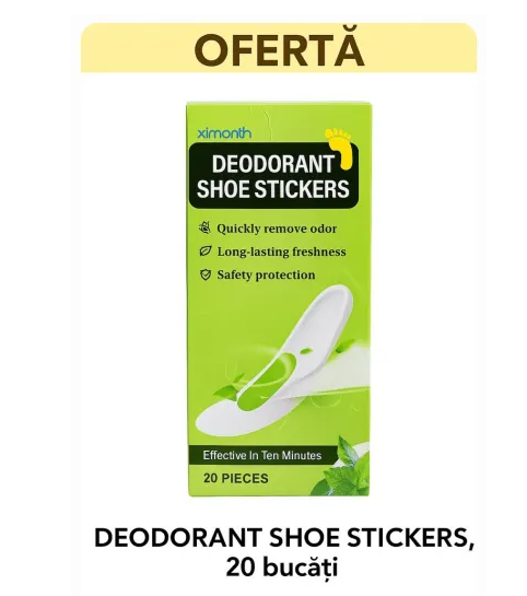 DEODORANT SHOE STICKERS
